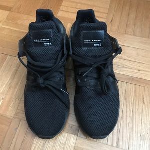 Adidas Triple Black Eqt Size 9.5 Equipment Sneaker